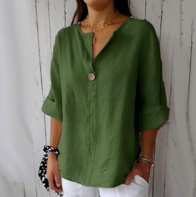 Fashion Button Tops
