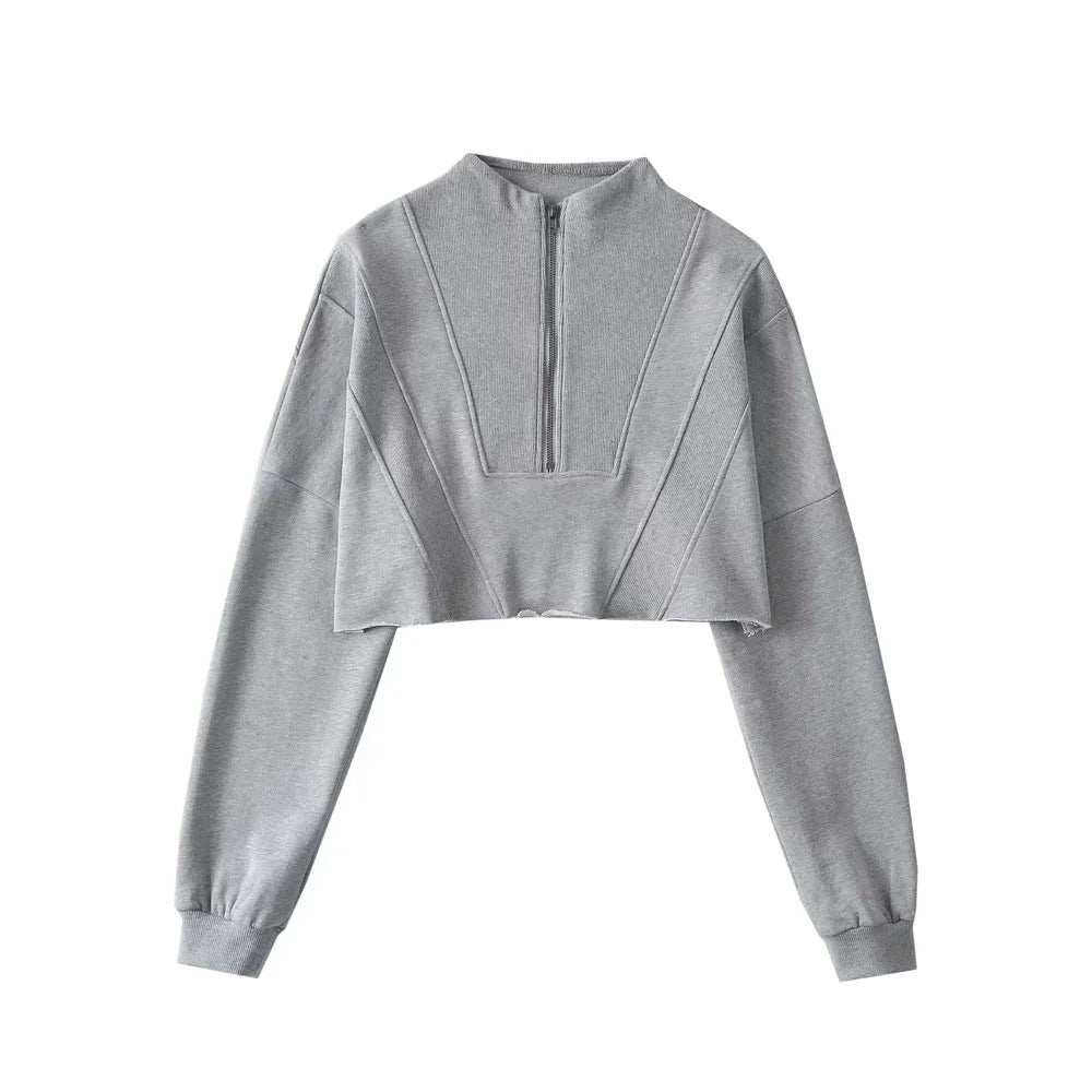 Loose Zip Sweater