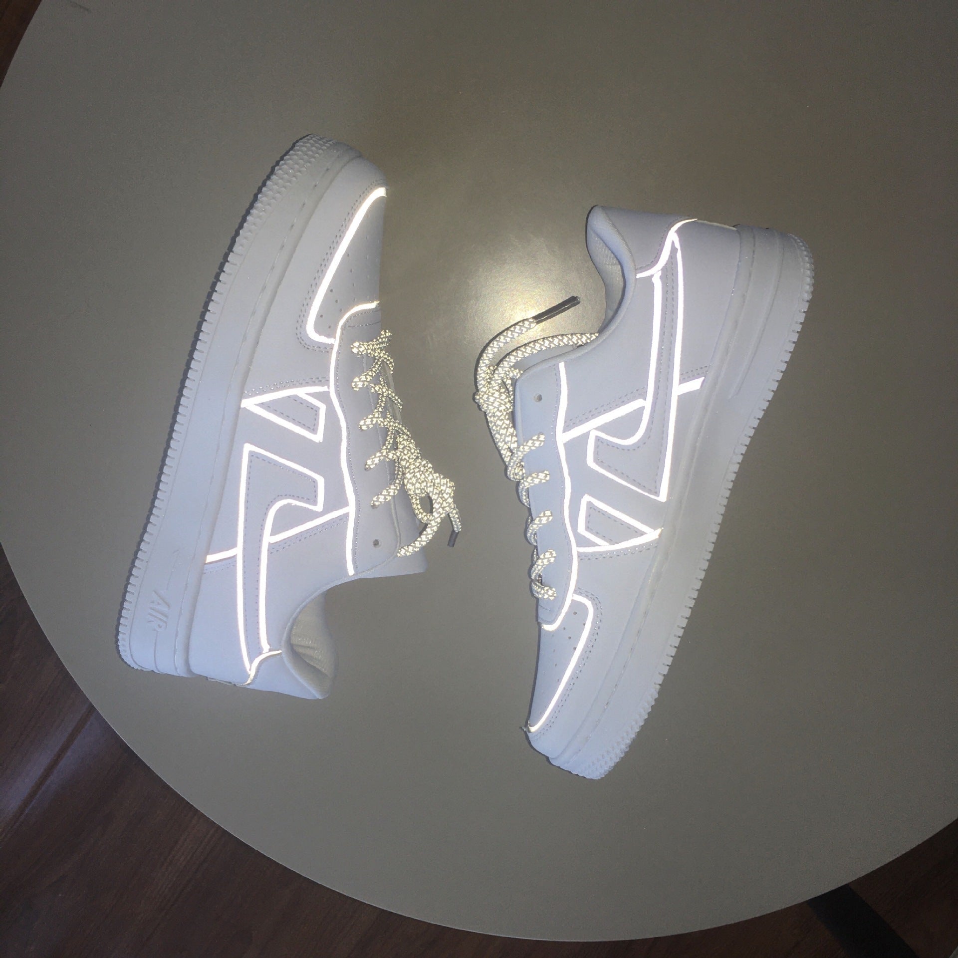 Reflective White Shoes III
