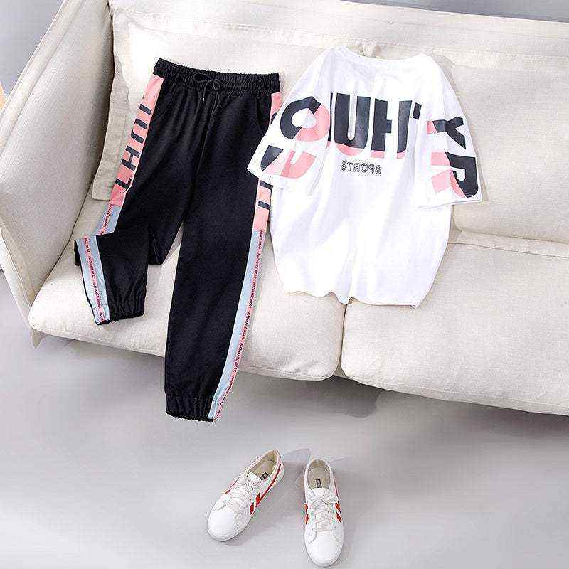 Leg Sportswear SuitCOUPLE MATCHING HOODIESROBS FASHIONSWEAR 114'SROBS FASHIONSWEAR 114’SLeg Sportswear Suit