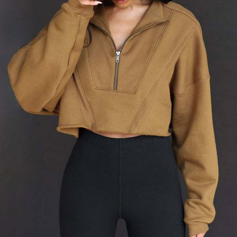 Loose Zip Sweater