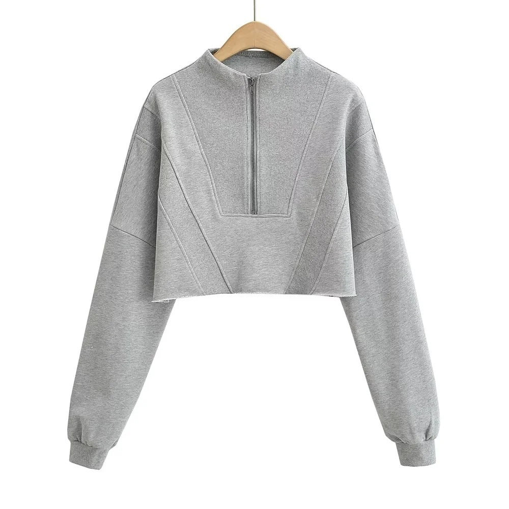 Loose Zip Sweater