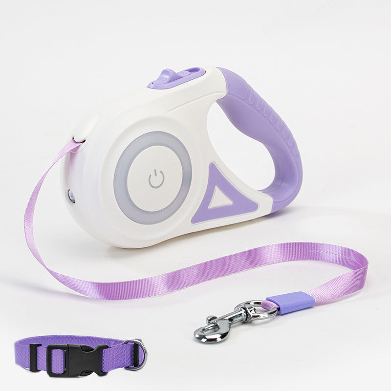 Dog Leash Retractable Leash Collar