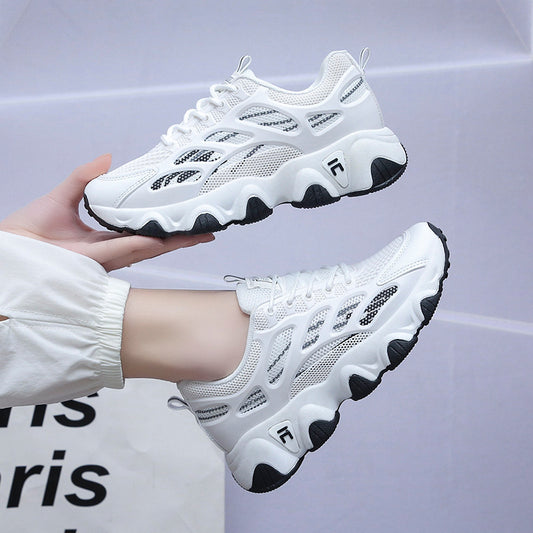 Wave Sole Flats Sneakers