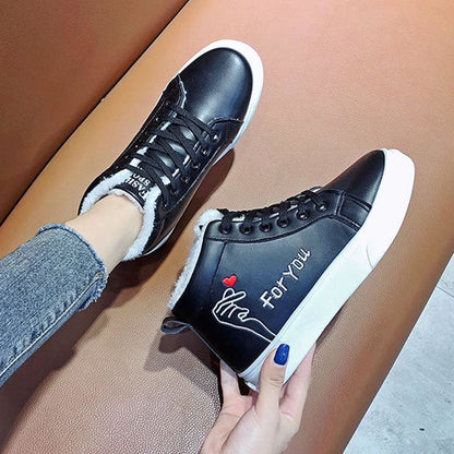 Velvet Soft Sole Sneakers