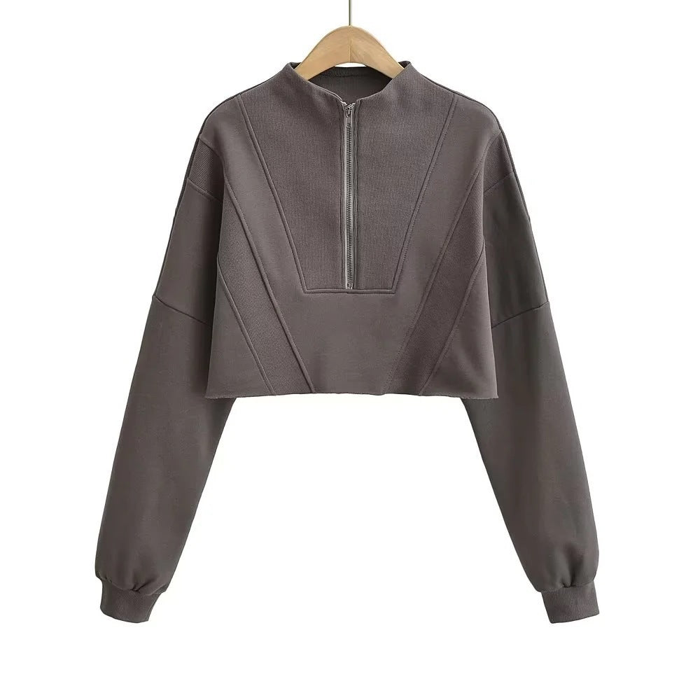 Loose Zip Sweater
