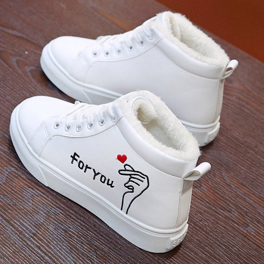 Velvet Soft Sole Sneakers
