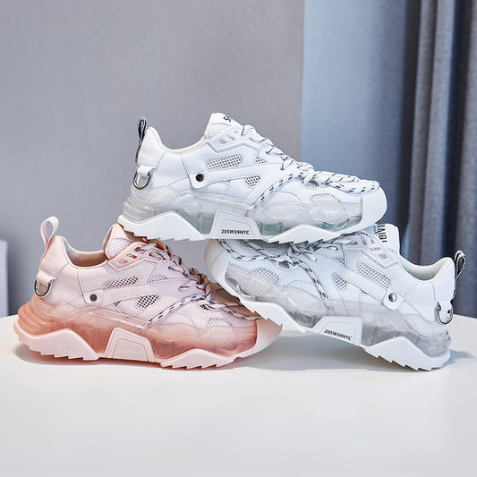 Soled Mesh Sneakers