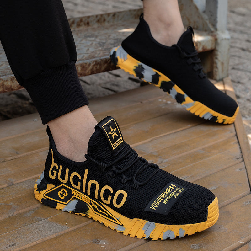 Print Puncture Proof Sneakers