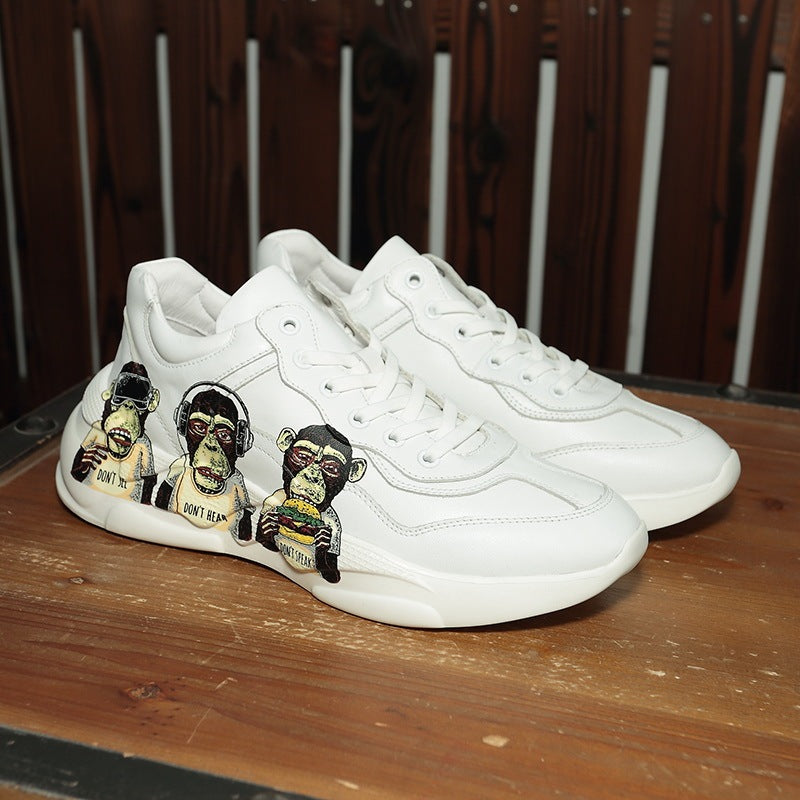 Vintage Leather White