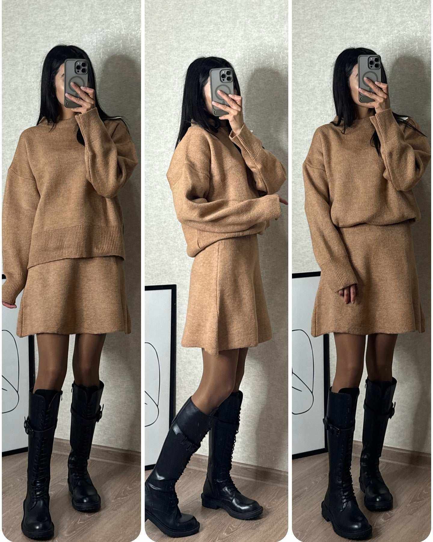 Elegant Mini SkirtCOUPLE MATCHING HOODIESROBS FASHIONSWEAR 114'SROBS FASHIONSWEAR 114’SElegant Mini Skirt