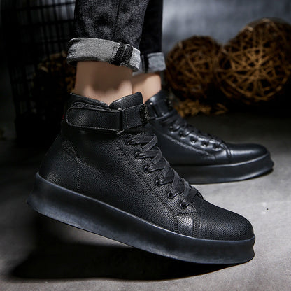 High-top Dr Martens Boots