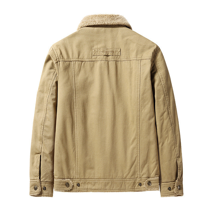 Fashion Polo Collar Jacket