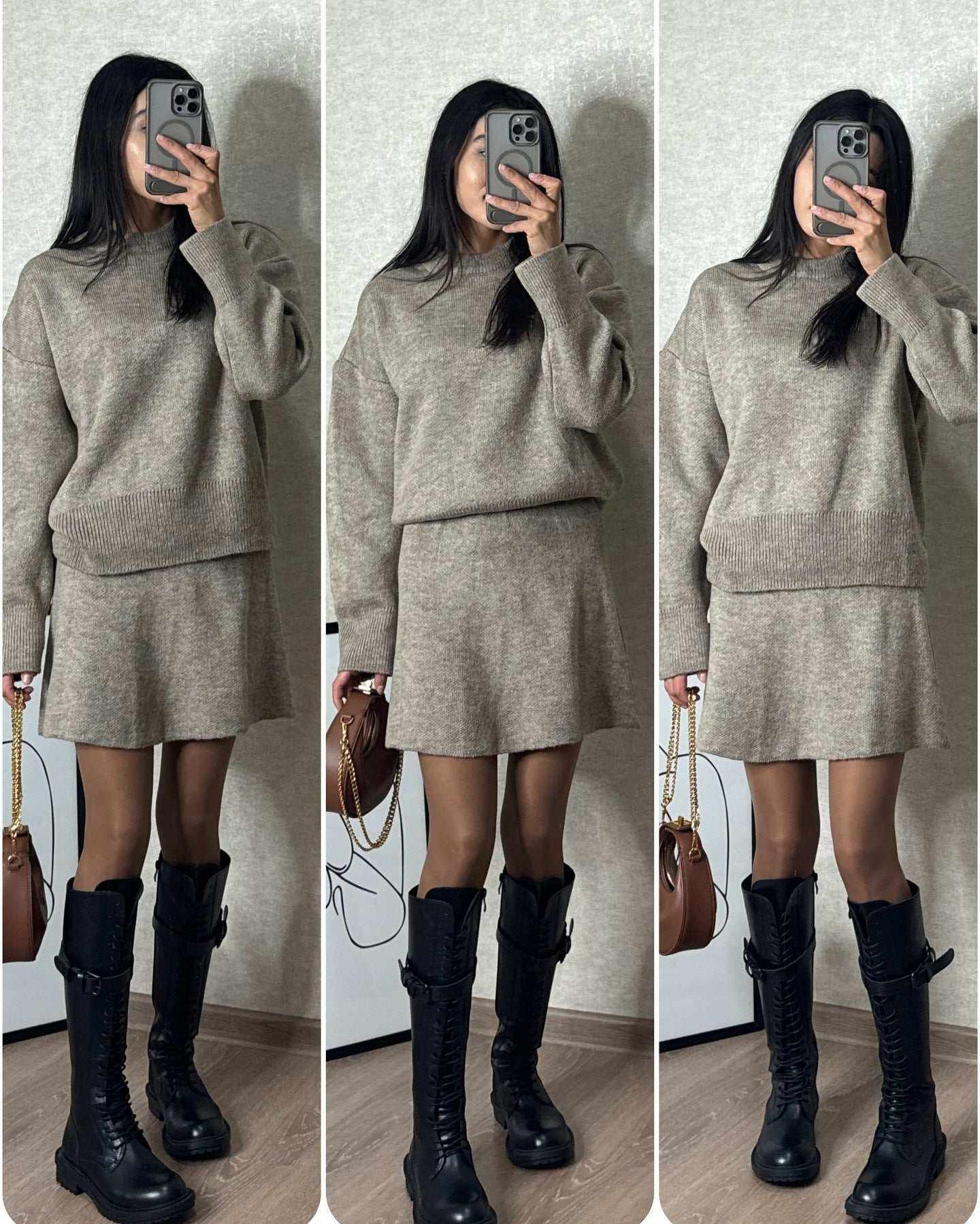 Elegant Mini SkirtCOUPLE MATCHING HOODIESROBS FASHIONSWEAR 114'SROBS FASHIONSWEAR 114’SElegant Mini Skirt