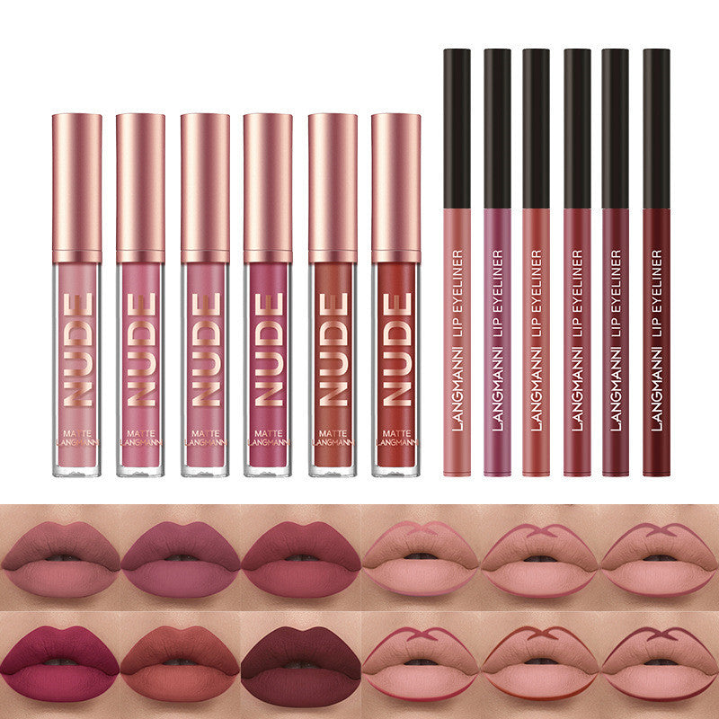 Matte Lip Liner Set