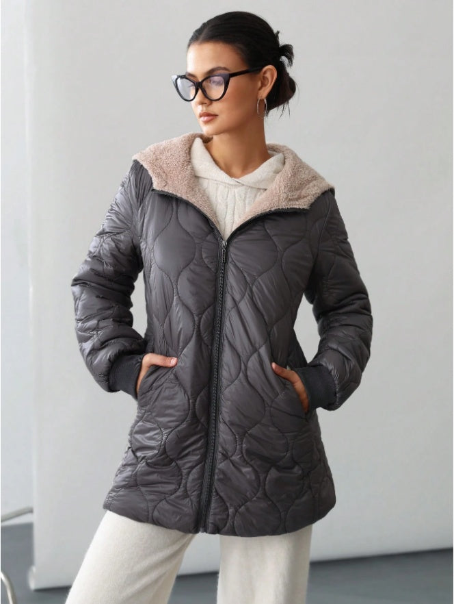 Hooded Padded Coat