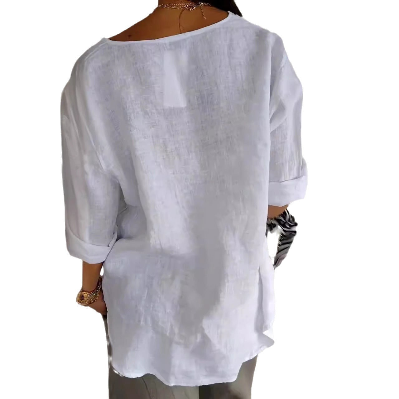Fashion Button Tops