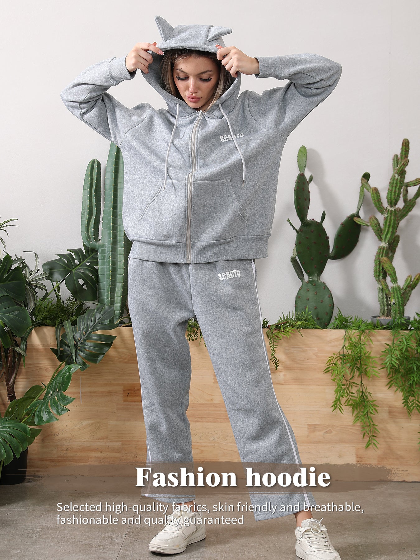 Long Hoodie Set